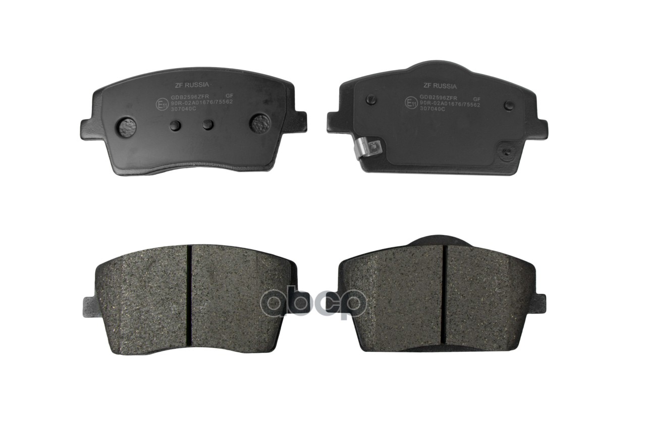 Колодки тормозные передние VOLVO XC40 / GEELY TUGELLA ZF Russia арт. gdb2596zfr