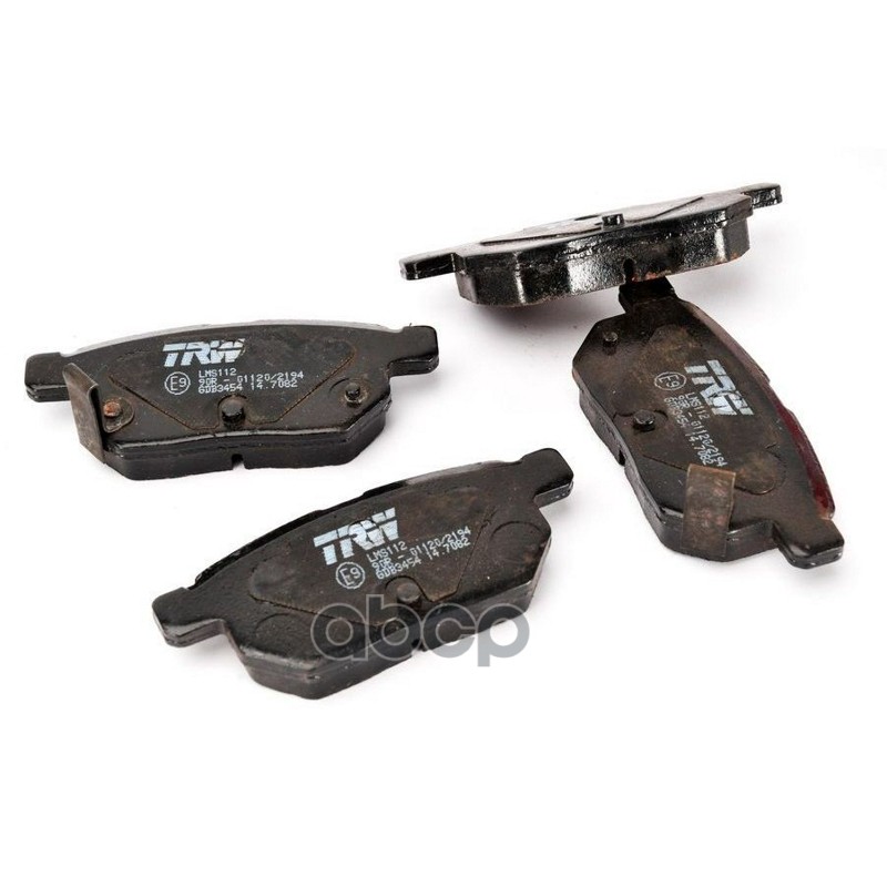 Колодки тормозные дисковые задние TOYOTA COROLLA 1.4 VVT-I 02>/AURIS 1.6/1.4 07> ZF Russia арт. GDB3454ZFR