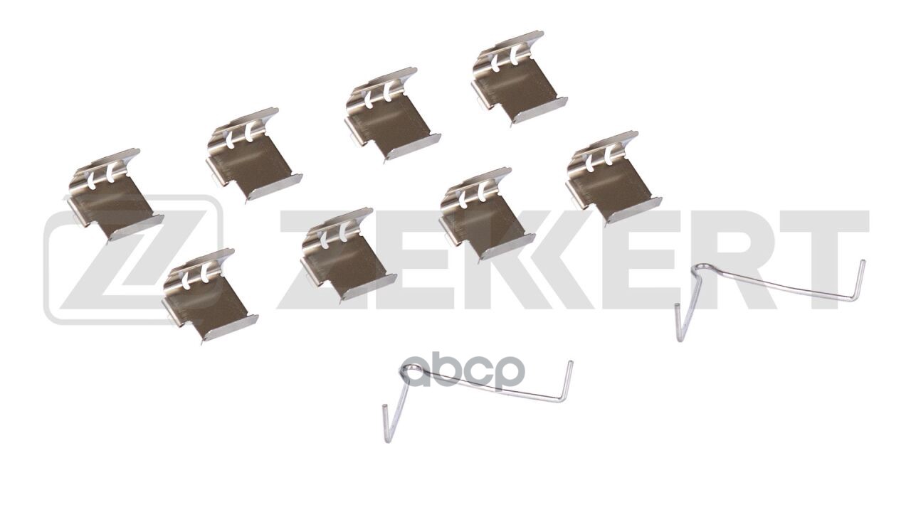 Комплект установочный перед. торм. колодок Toyota Avensis (T220) 99-  Carina (T170  T210) 87-  Corol Zekkert арт. br-1470