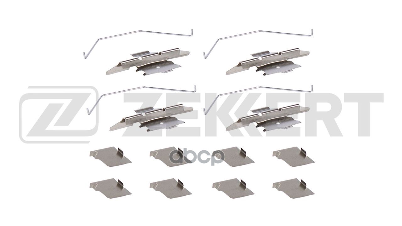 Комплект установочный перед. торм. колодок Mazda II 6 07- Zekkert арт. br-1494
