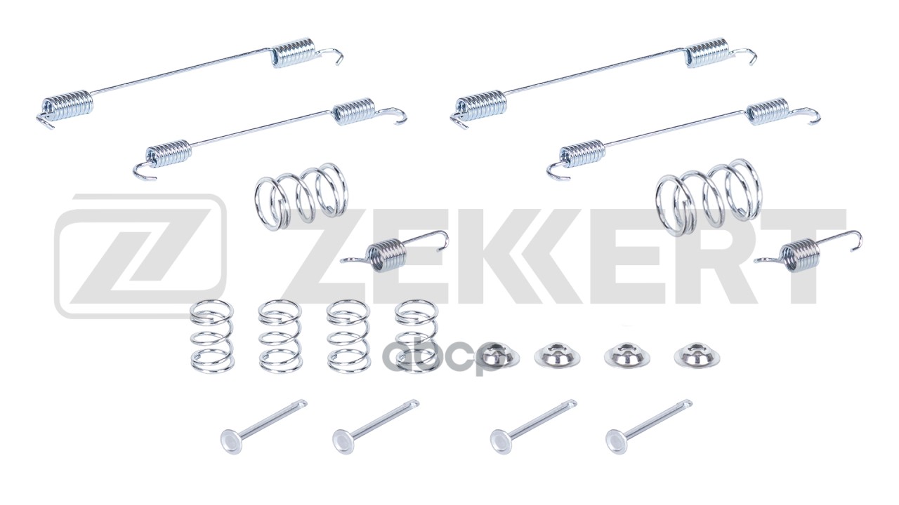 Комплект установочный задн. торм. колодок Renault Duster 11-  Kaptur 16- Zekkert арт. br-3270