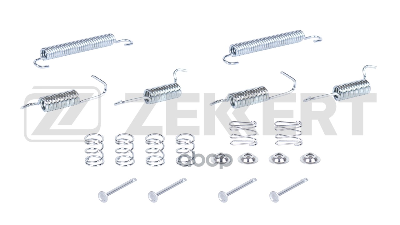 Комплект установочный задн. торм. колодок Hyundai Sonata IV 98-  Getz 02-  Kia Soul 09-  Magentis II Zekkert арт. br-3271