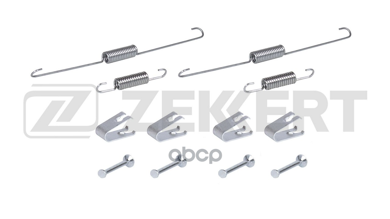 Комплект установочный задн. торм. колодок Mitsubishi L200 IV  V 05-  Challenger 96- Zekkert арт. br-3329