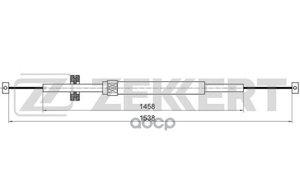 Трос капота BMW 3 (E36) 90- Zekkert арт. bz-1192