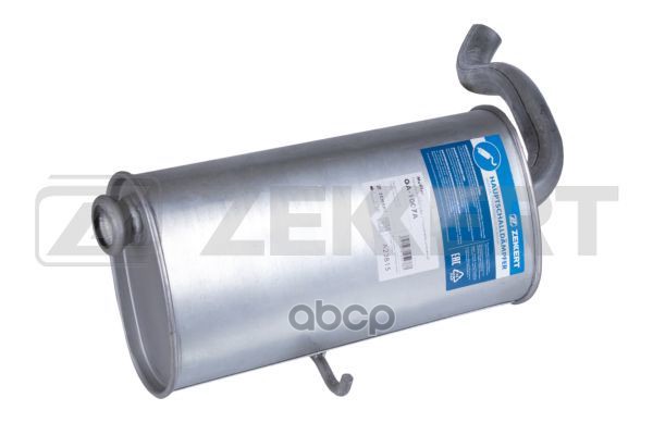 Глушитель основной Peugeot Partner 03-  Citroen Berlingo 03- Zekkert арт. ga-1007a
