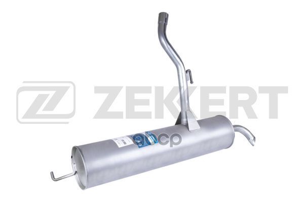 Глушитель основной Nissan Qashqai (J10  NJ10  JJ10E) 07- Zekkert арт. ga-1021a