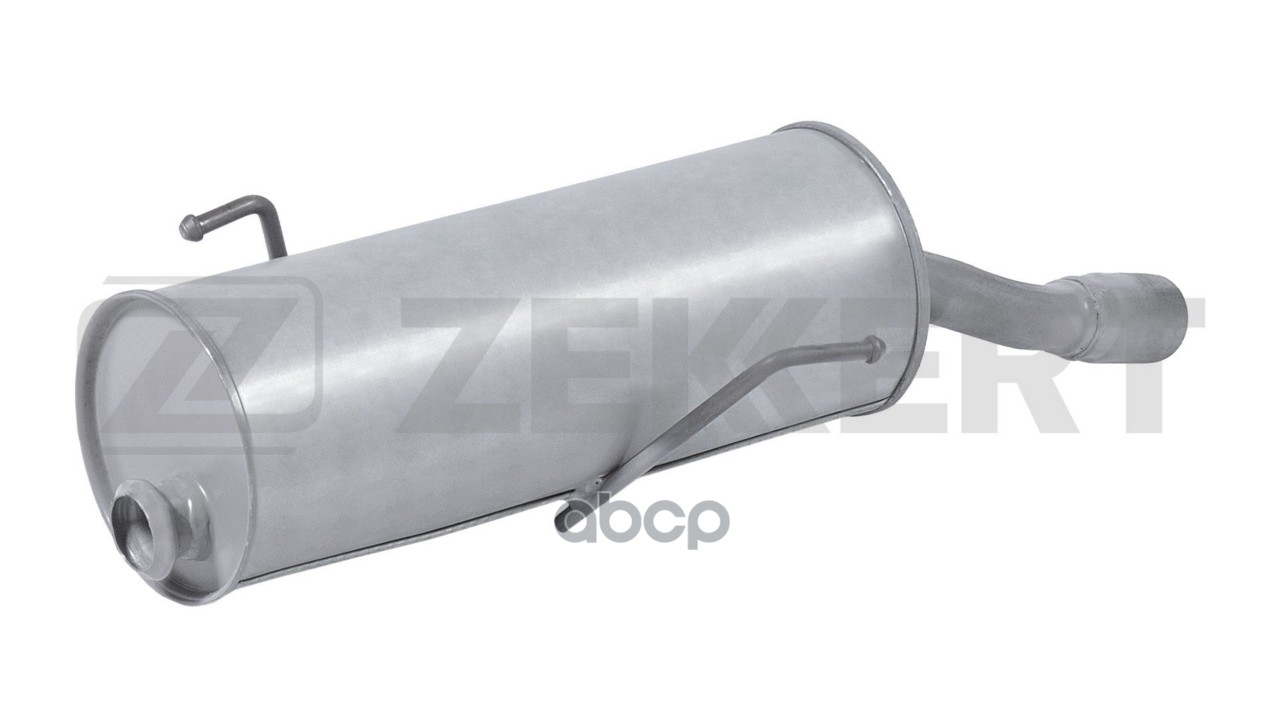 Глушитель основной Peugeot 206 98- Zekkert арт. ga-1144a