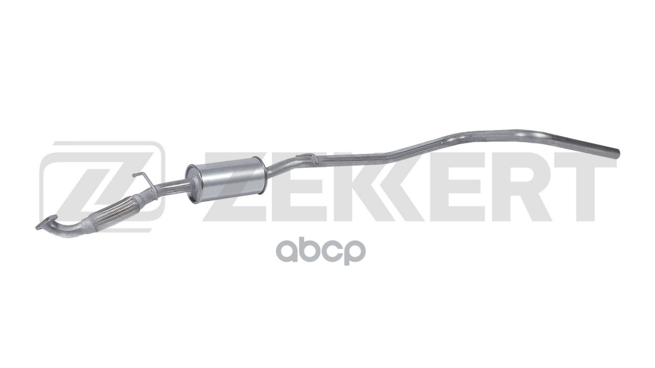 Глушитель дополнительный Ford Fusion 02-  Fiesta V 01-  Mazda 2 03- Zekkert арт. ga-2060a