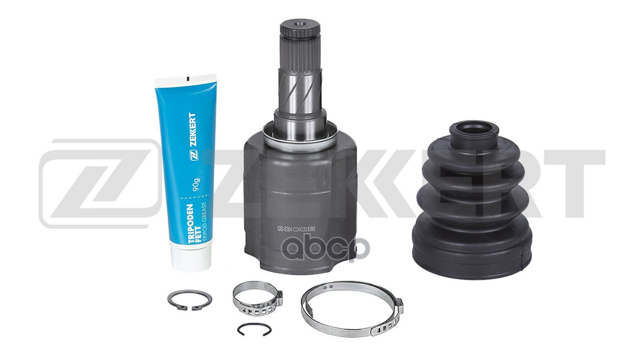 ШРУС внутрен. лев. Nissan X-Trail (T30) 01-  Teana (J31) 03-  МКПП/АКПП Zekkert арт. gs-5364