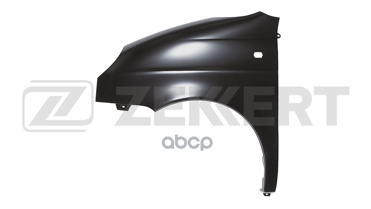 Крыло переднее левое Daewoo Matiz (M100  M150) 01- с отв. под повторитель (Тайвань) Zekkert арт. kt-1021