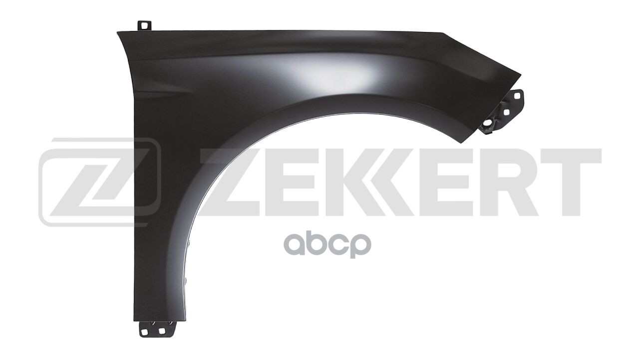 Крыло переднее правое Ford Focus III 10- без отв. под повторитель (Тайвань) Zekkert арт. kt-1028