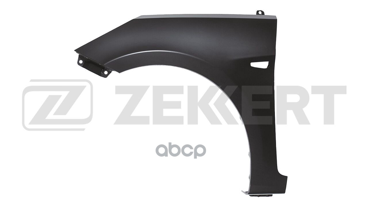Крыло переднее левое Hyundai Solaris 11- с отв. под повторитель (Тайвань) Zekkert арт. kt-1037