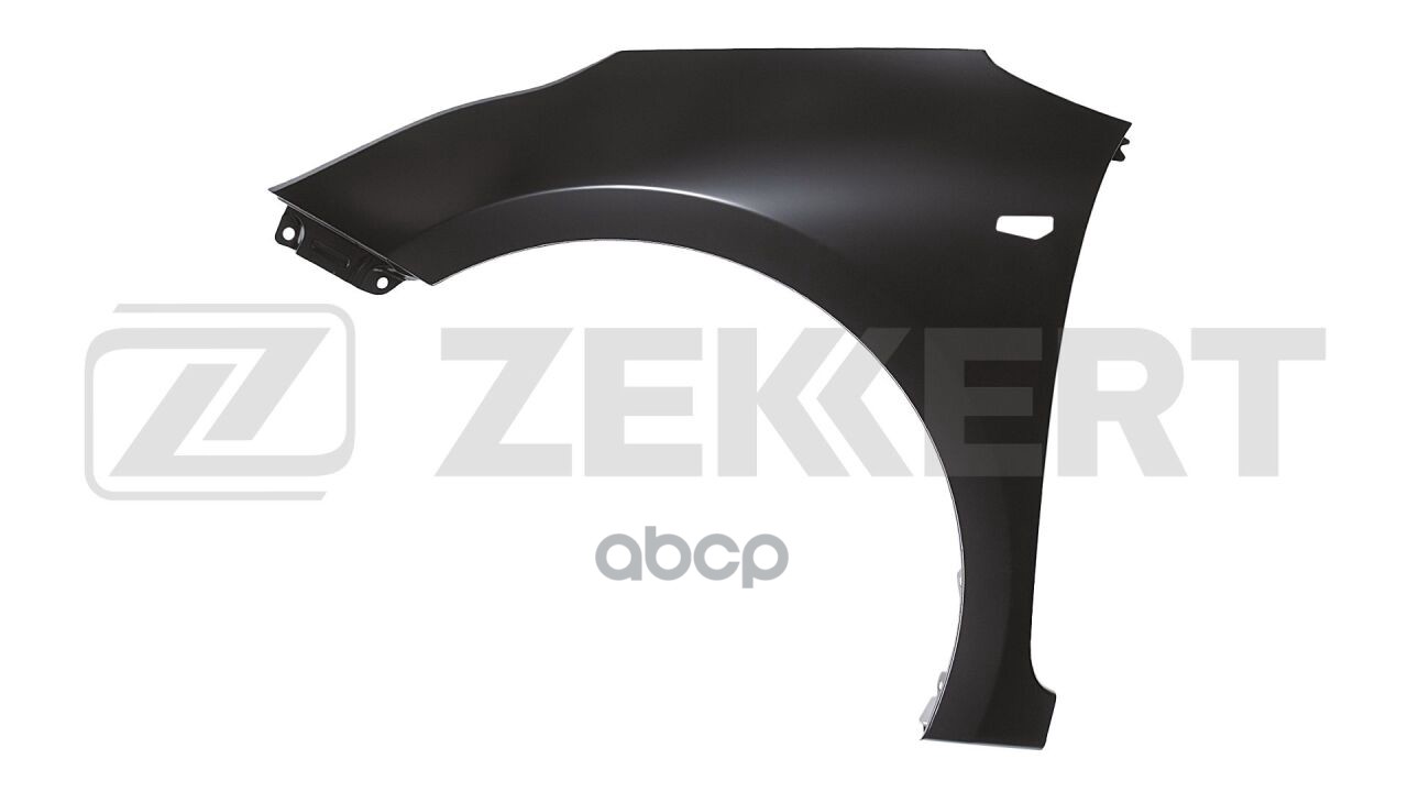 Крыло переднее левое Kia Ceed 12- с отв. под повторитель (Тайвань) Zekkert арт. kt-1049