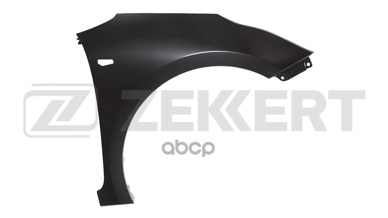 Крыло переднее правое Kia Ceed 12- с отв. под повторитель (Тайвань) Zekkert арт. kt-1050
