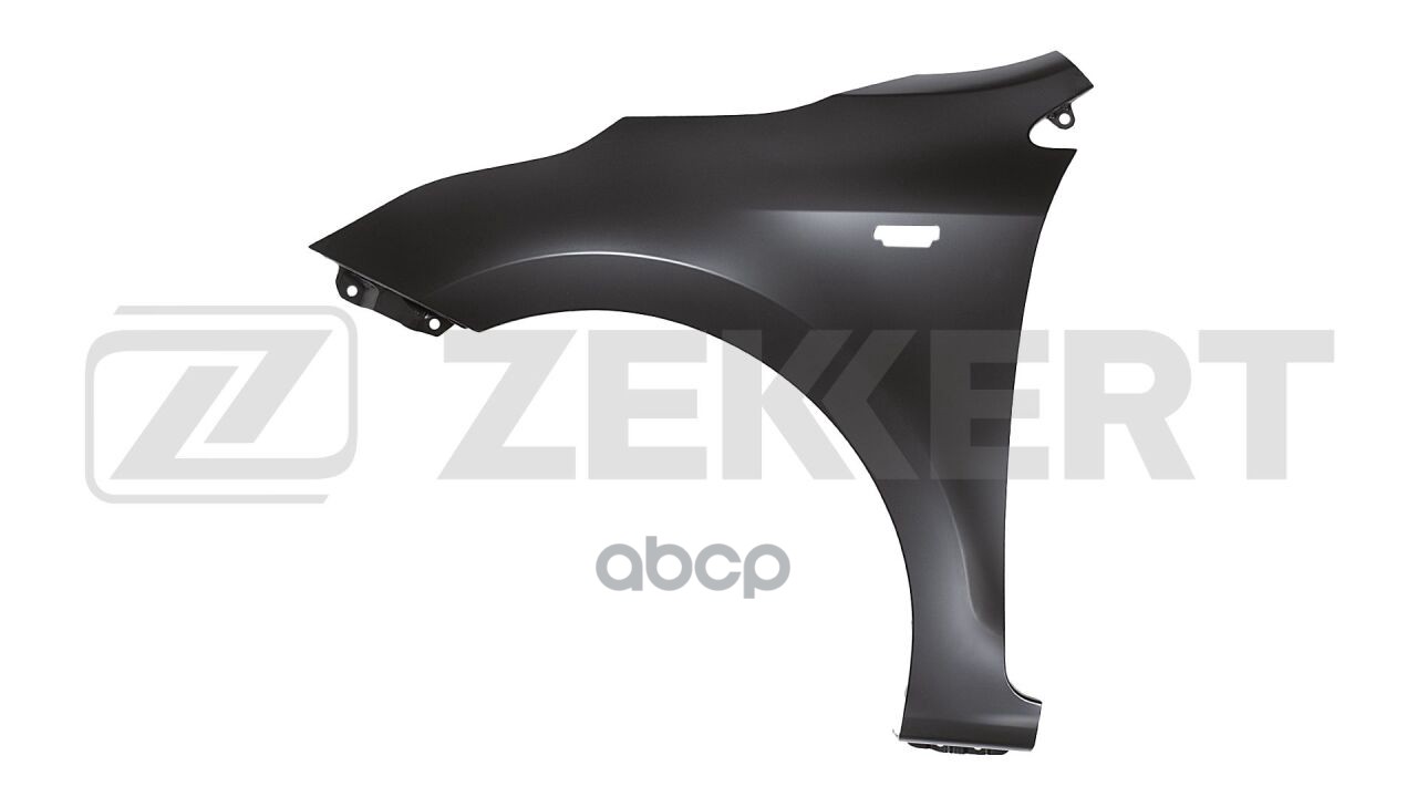 Крыло переднее левое Kia Rio IV 17- с отв. под повторитель (Тайвань) Zekkert арт. kt-1055
