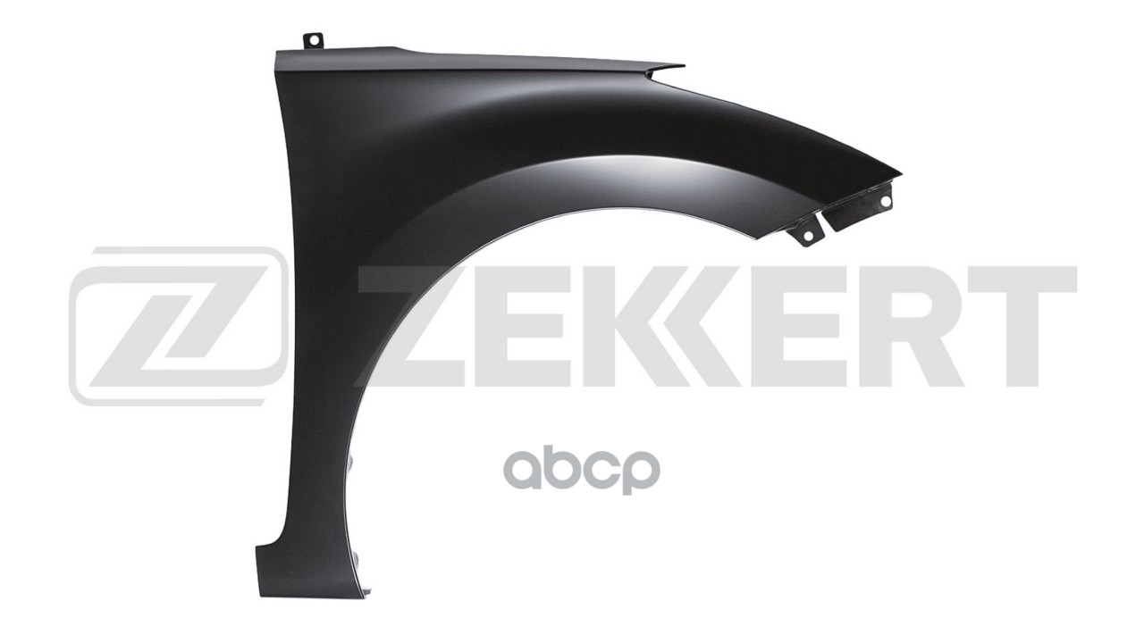 Крыло переднее правое Hyundai Elantra IV V 05- без отв. под повторитель  без отв. под молдинг (Тайва Zekkert арт. kt-1118