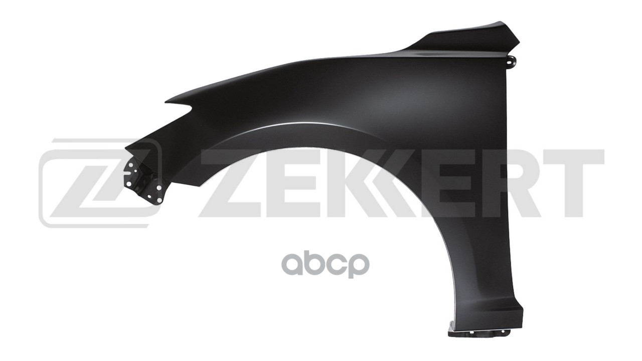 Крыло переднее левое Mazda 3 III 13- без отв. под повторитель (Тайвань) Zekkert арт. kt-1135