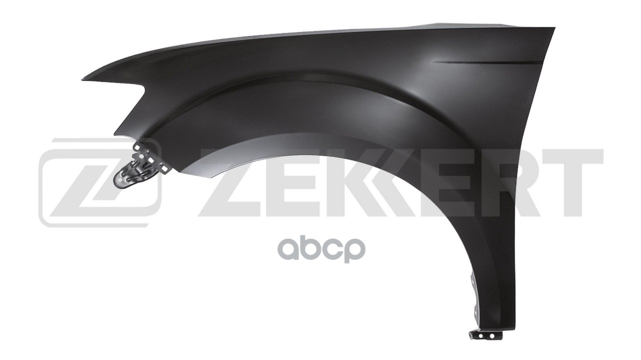 Крыло переднее левое Mitsubishi Outlander II 06- без отв. под повторитель (Тайвань) Zekkert арт. kt-1149