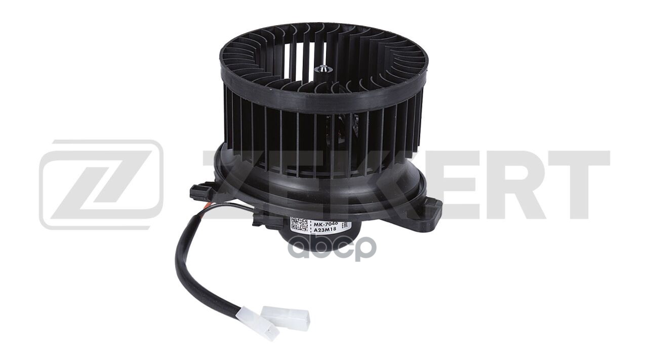 Вентилятор отопителя Peugeot Partner 96-  306 93-  Citroen Berlingo 96-  ZX 91- Zekkert арт. mk-7046