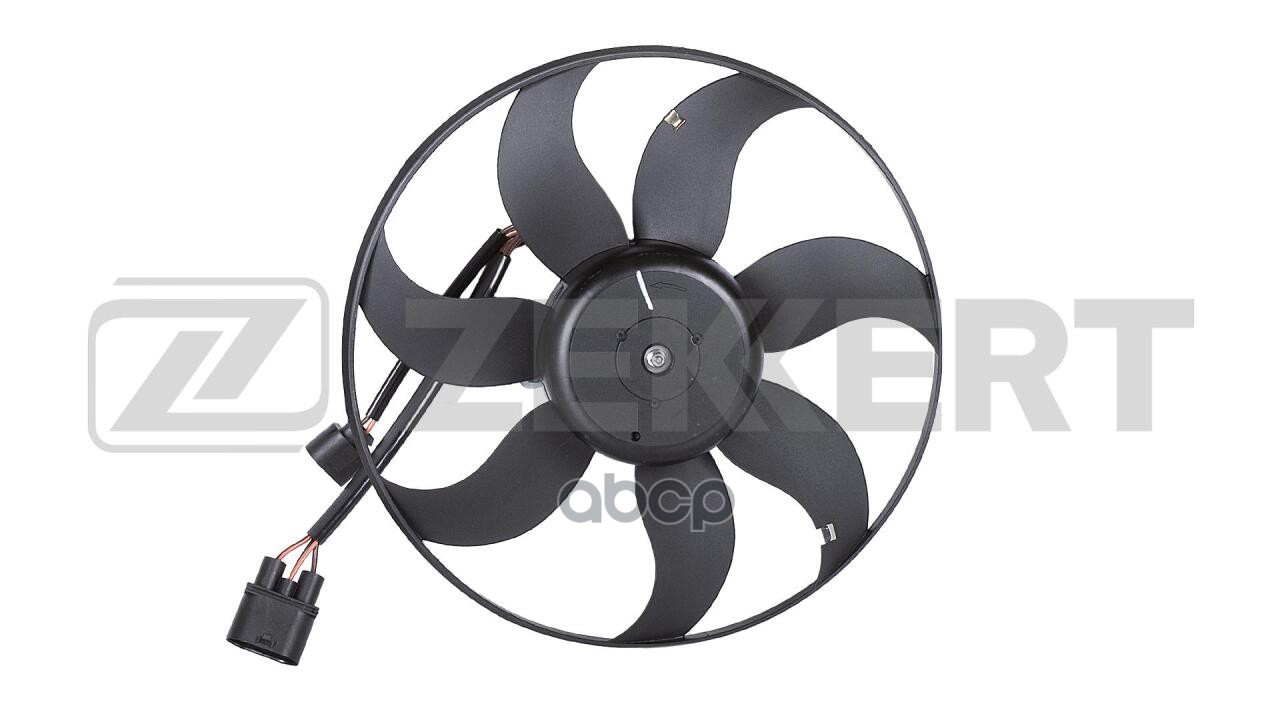 Вентилятор радиатора VW Golf V 03-  Passat VI 05-  Skoda Octavia (1Z3  5E3  NL3  NR3) 04-  Yeti (5L) Zekkert арт. mk-7090