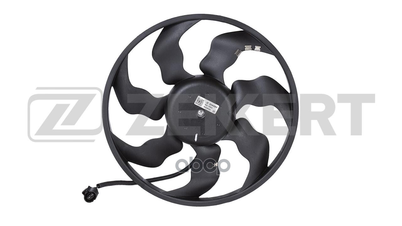 Вентилятор радиатора Kia Ceed 06-  Hyundai Elantra IV 06-  i30 07- Zekkert арт. mk-7093