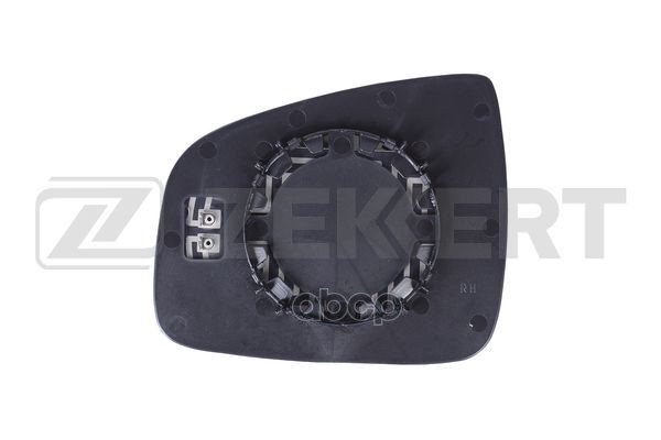 Зеркальный элемент правый выпуклый с подогревом Renault Logan 07-  Dacia Duster 12-  Sandero I II 08 Zekkert арт. sp-1021