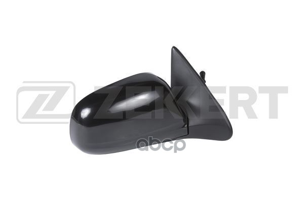 Зеркало в сборе правое / черное / выпуклое / трос регул / Daewoo Nexia (N100) 95- Zekkert арт. sp-4007