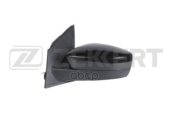 Зеркало в сборе левое / текстурное / плоское / трос регул / VW Polo Sedan 11- Zekkert арт. sp-4147