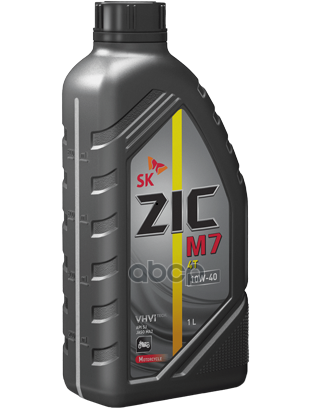 Масло моторное ZIC M7 4T 10W-40 синтетическое 1 л 132027 ZIC арт. 132027