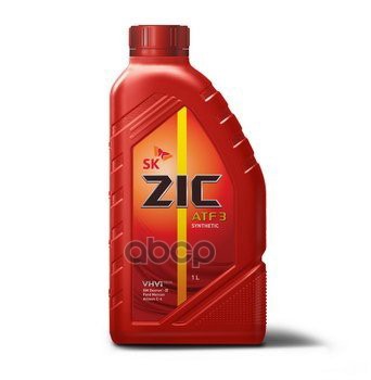 Масло трансмиссионное ZIC ATF 3 синтетическое 1 л 132632 ZIC арт. 132632