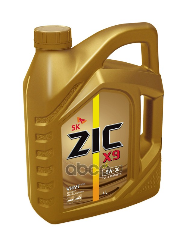 ZIC Масло моторное ZIC X9 LS 5W-30 синтетическое 4 л 162608