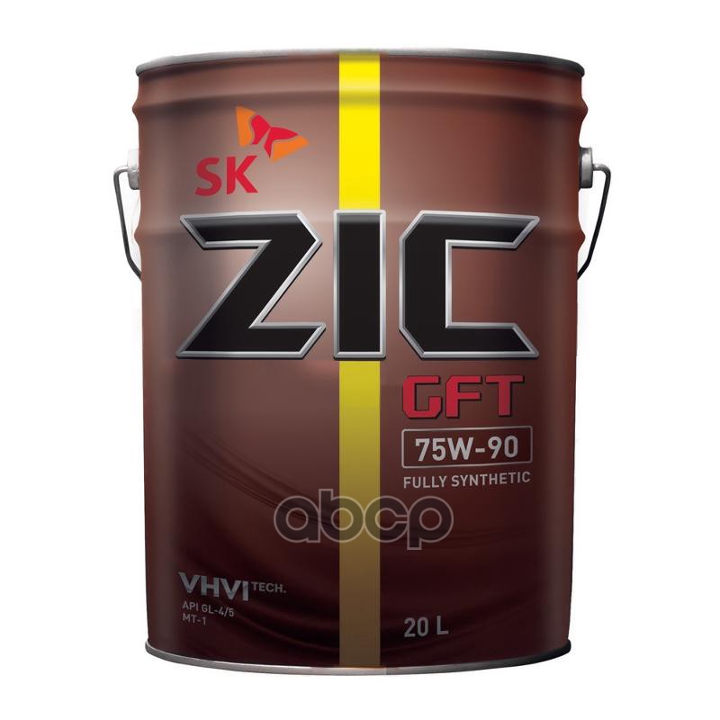 Масло трансмиссионное ZIC GFT 75W-90 синтетическое 20 л 192629 ZIC арт. 192629