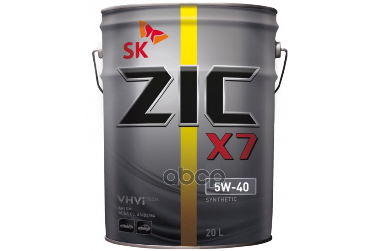 ZIC Масло моторное ZIC X7 5W-40 синтетическое 20 л 192662