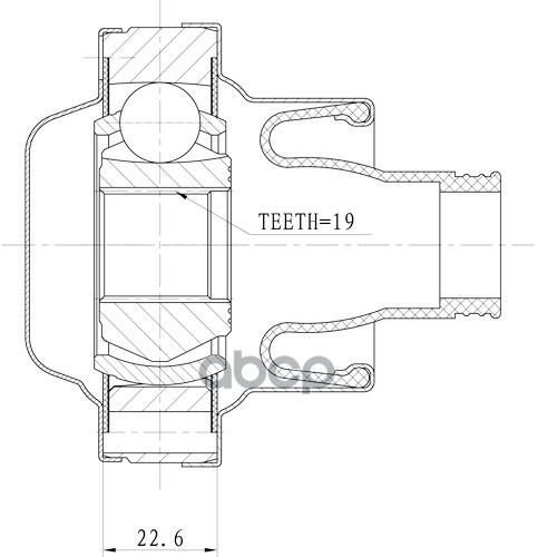 Шрус Карданного Вала Zikmar арт. Z87091R