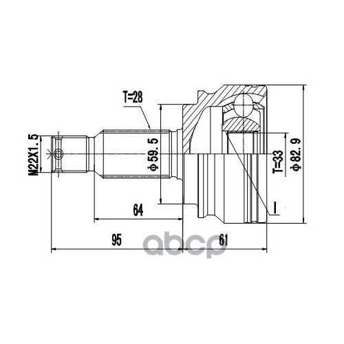 Шрус Наружный | Перед Прав/Лев | Zikmar арт. Z87202R