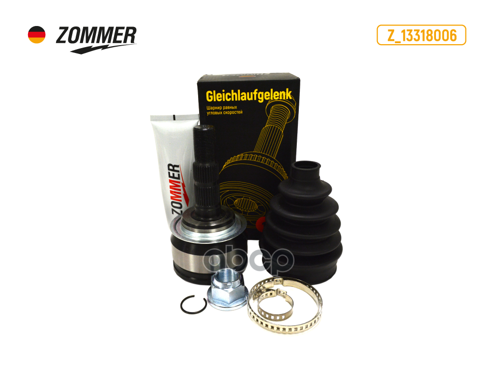 Шрус Наружный Chevrolet Cruze (09-) 1.6/1.8 Mt/At (Z_13318006) Zommer Zommer арт. Z13318006