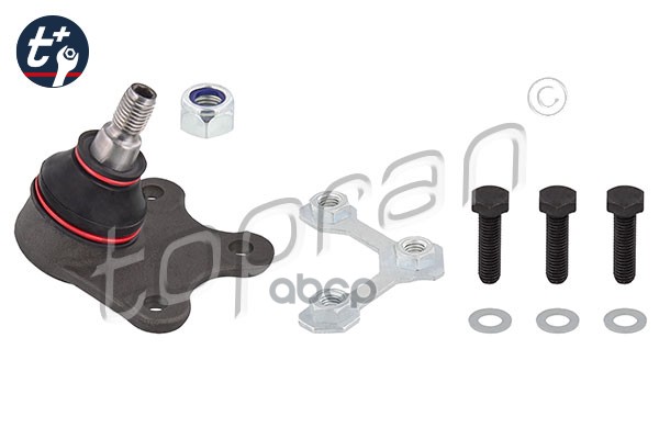 Опора Шаровая (Замена Для Hp-109134586) topran арт. 109134001