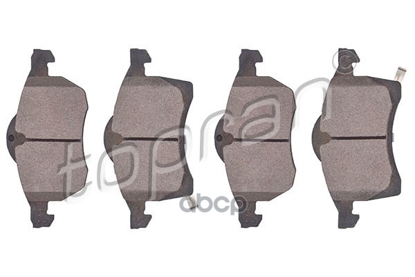 Колодки тормозные дисковые (замена для HP-205781755) topran арт. 205781001