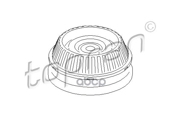 Опора амортизатора (замена для HP-301227755) topran арт. 301227001